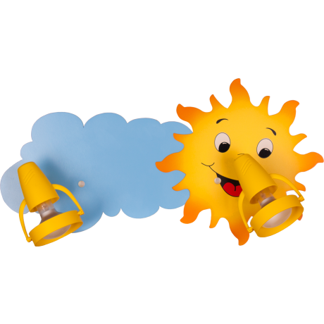 lampa dziecięca dla dziecka pokój słoneczko hellux nocna