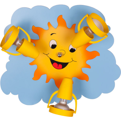 lampa dziecięca dla dziecka pokój słoneczko hellux nocna