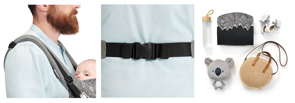 ergonomiczne nosidełko, milo, kinder kraft