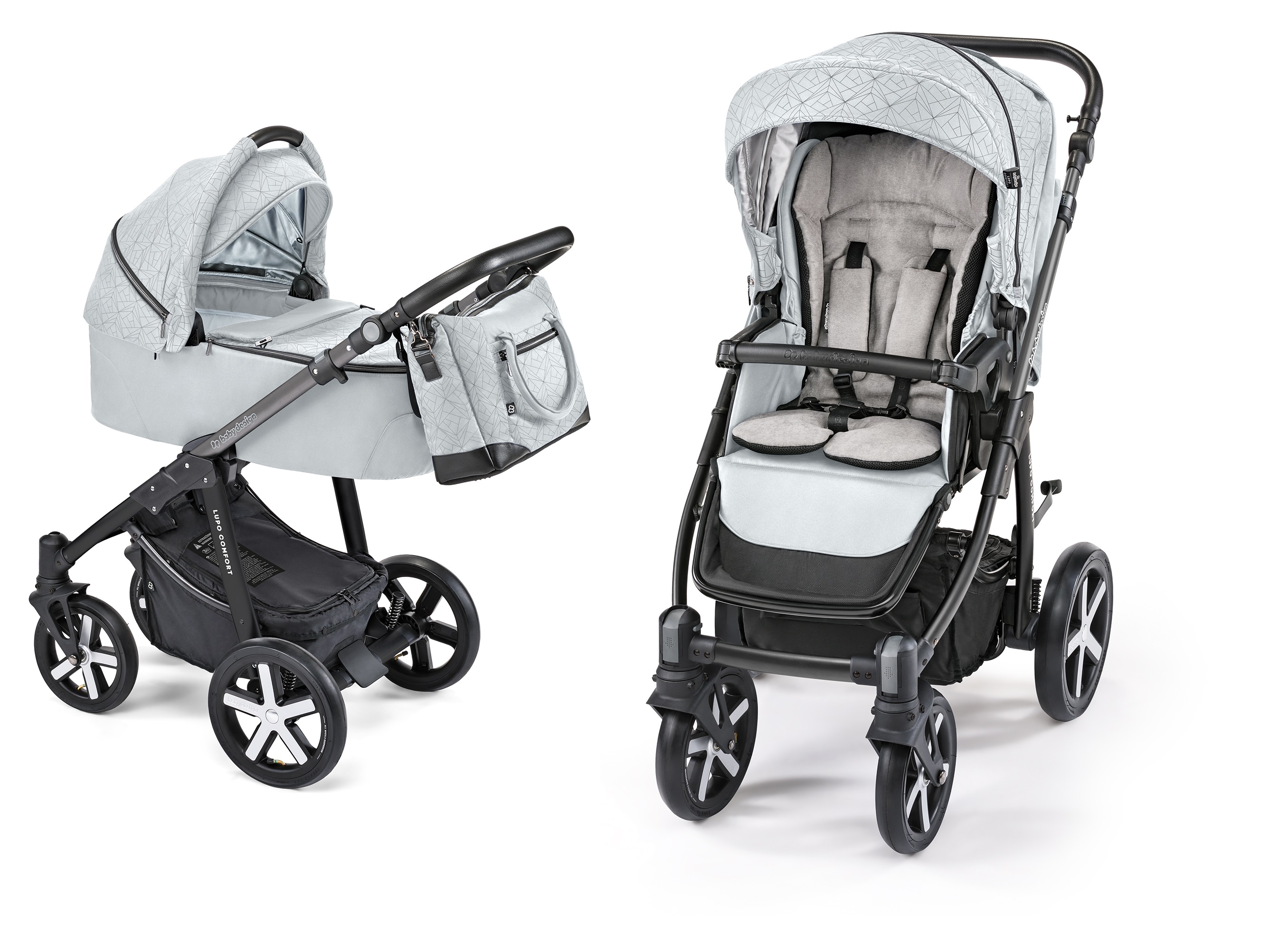 wózek lupo comfort LIMITED 11 satin